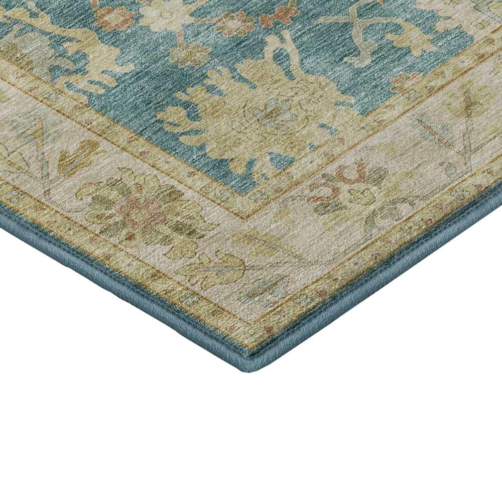 Dalyn Rug Company Hatay HY2 2&#39;3&quot; x 7&#39;6&quot; Teal Runner, , large