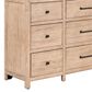 Belle Furnishings Proximity Place 5-Piece Queen Panel Bedroom Set in Barley Buff, , large