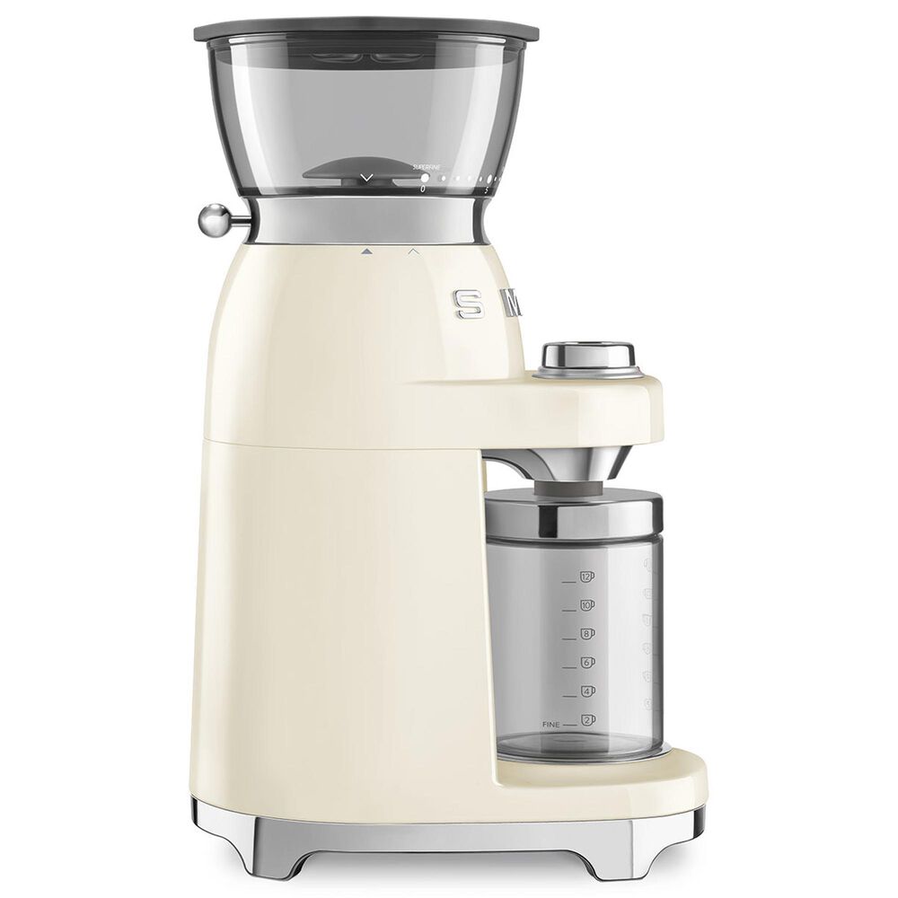 SMEG Conical Burr Coffee Grinder in Cream, , large