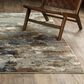 ROW by Oriental Weavers Gemma Olive and Blue 6"7" x 9" Area Rug, , large
