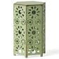 Hearth and Haven Eliana 12" Patio Side Table in Green, , large