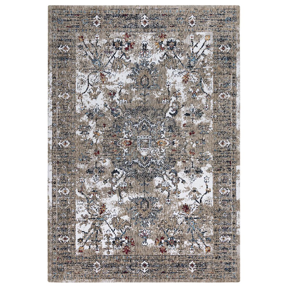 RIZZY Signature 2"6" x 8" Light Gray Runner, , large