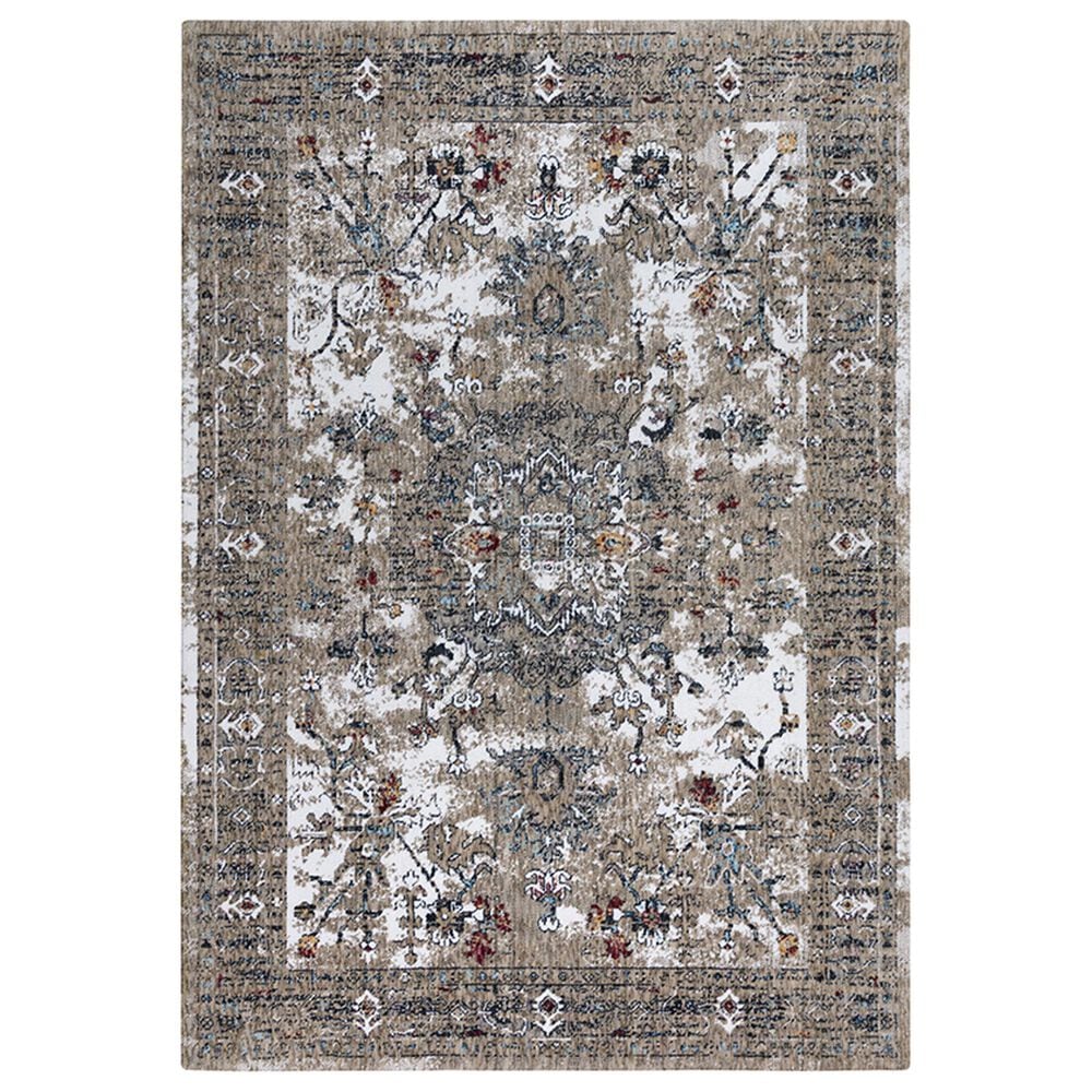 RIZZY Signature 2"6" x 8" Light Gray Runner, , large
