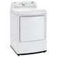 LG 7.3 Cu. Ft. Ultra Large Capacity Electric Dryer with Sensor Dry Technology in White, , large