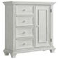 Oxford Baby Weston 2-Piece Crib and Dresser Nursery Set in Vintage White, , large