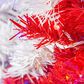 The Gerson Company 7.5" Candy Cane Swirl Pine Tree in Red and White, , large