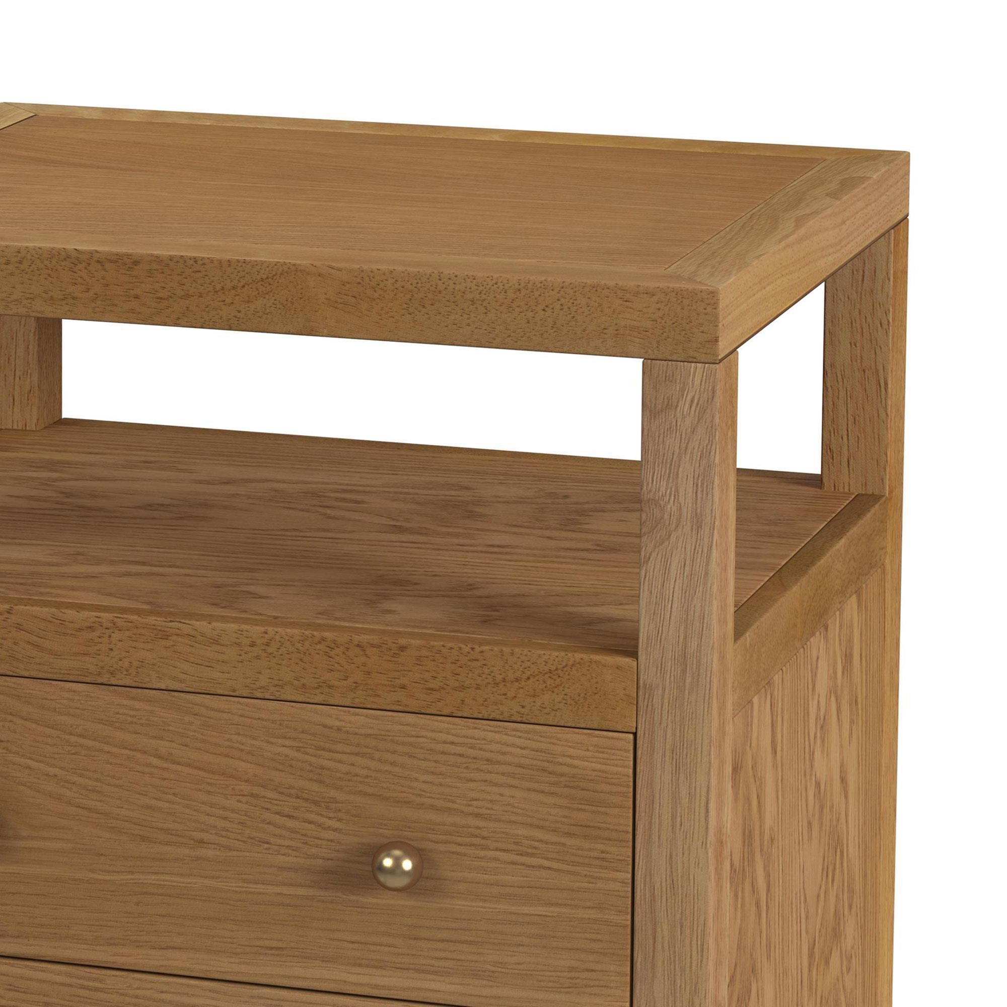 Butler Specialty Company Nora 2 Drawer Nightstand with Open Shelf