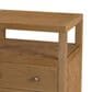 Butler Specialty Company Nora 2 Drawer Nightstand with Open Shelf in Light Natural Brown, , large