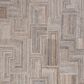 Karastan Forsyth Park Cloverdale Beige Steel 5"3" x 7"10" Area Rug, , large