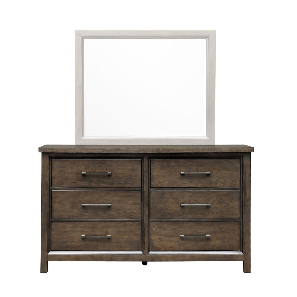 Samuel Lawrence Denman 6-Drawer Dresser in Dark Brown, , large