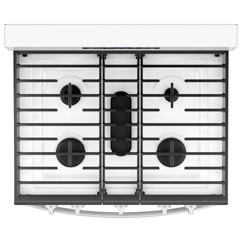 Whirlpool 5 Cu. Ft. Gas Range 5-in-1 Air Fry Oven in White, , large