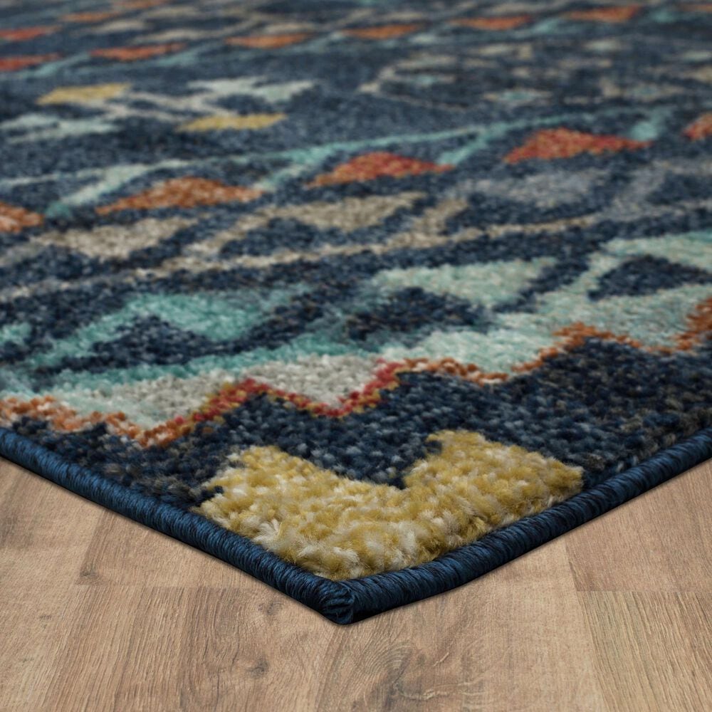 Mohawk Whimsy R1110 Blue 5'3" x 8' Area Rug, , large