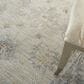 Nourison Infinite 5"3" x 7"8" Light Grey Area Rug, , large