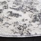 Safavieh Aston ASN705 6"7" Round Grey and Ivory Area Rug, , large