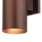 Vaxcel Chiasso 14.25" 2-Light Outdoor Wall Sconce in Bronze, , large