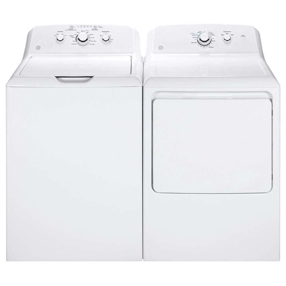 GE Appliances 6.2 Cu. Ft. Electric Dryer in White, , large