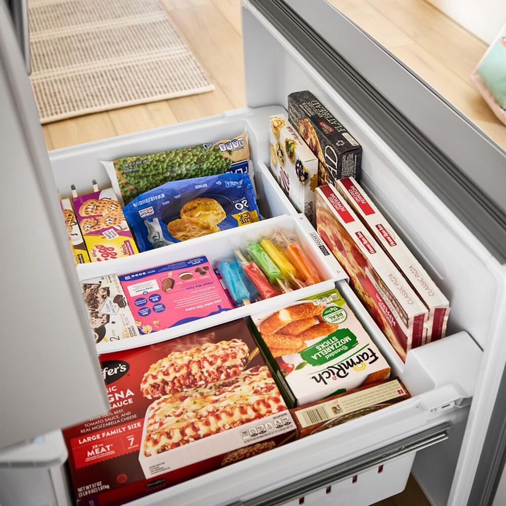 Whirlpool 29.58 Cu. Ft. French Door Refrigerator with In-Door Water and Ice Maker in Fingerprint Resistant Stainless Steel, , large