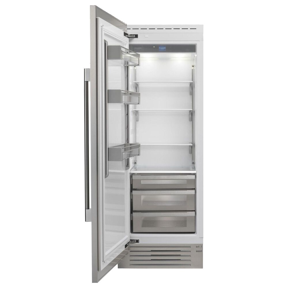 Fulgor Milano 700 Series 17.44 Cu.Ft. Built-In Fridge Column with Left Hinge in Stainless Steel, , large