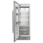 Fulgor Milano 700 Series 17.44 Cu.Ft. Built-In Fridge Column with Left Hinge in Stainless Steel, , large