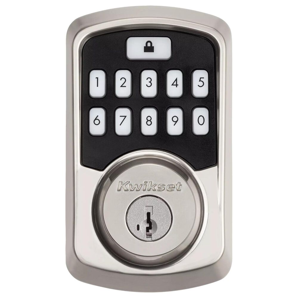 Kwikset Aura Bluetooth Enabled Smart Lock in Satin Nickel, , large