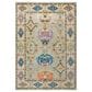RIZZY Envision 9" x 12" Gray and Ivory Area Rug, , large