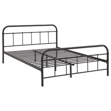 Modway Maisie Queen Platform Bed Frame in Brown, , large