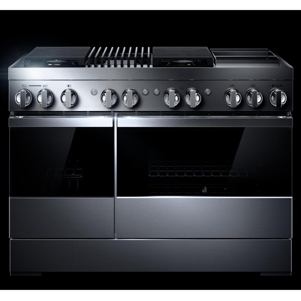 JennAir Noir 48" DualFuel Professional Range in Stainless Steel