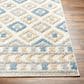 Surya Rodos RDO2337 6"7" x 9" Beige, Ivory, Denim and Light Gray Area Rug, , large
