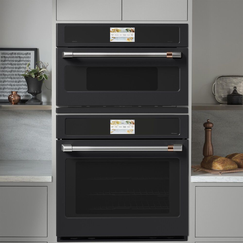 Cafe 1.7 Cu. Ft. 30&quot; Built-In Smart Microwave Oven with 120V Advantium Technology in Matte Black, , large