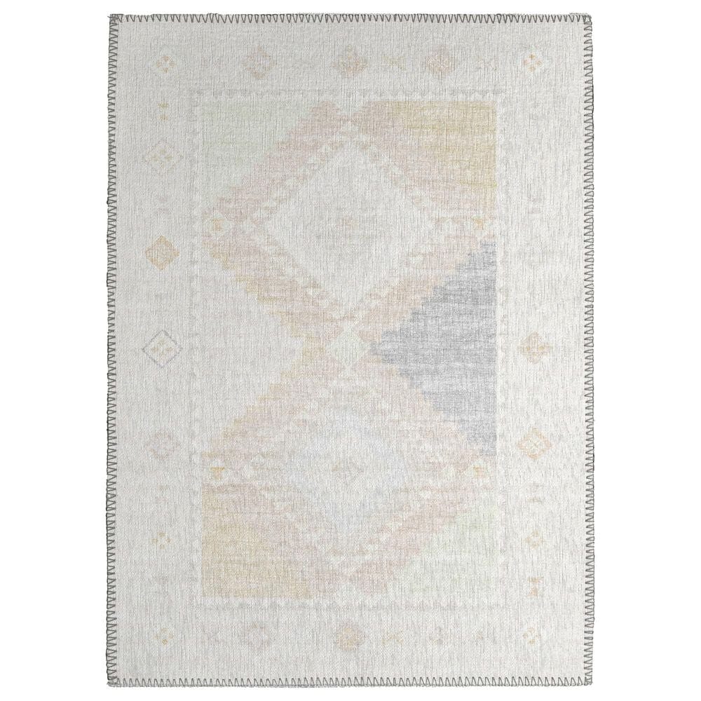 Dalyn Rug Company Phoenix Bohemian 1"8" x 2"6" Ivory Indoor/Outdoor Area Rug, , large
