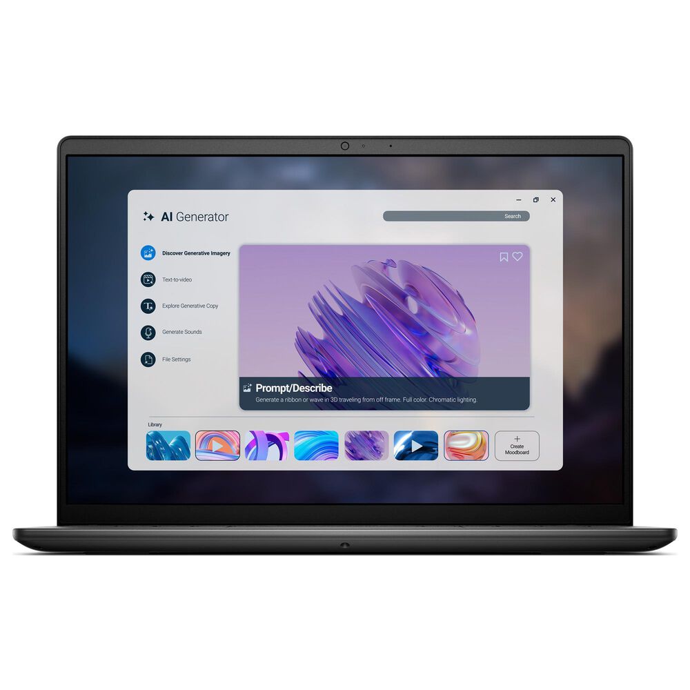 Dell Technologies 14" FHD+ Laptop | AMD Ryzen 5 220 - 16GB RAM - AMD Radeon Graphics - 512GB SSD in Carbon Black, , large