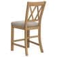 Ashley Havonplane 25.75" Barstool in Light Brown, , large