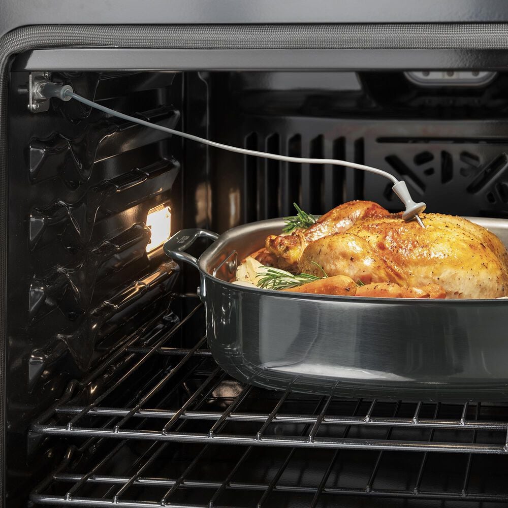 GE Appliances 30&quot; Single Electric Wall Oven with No Preheat Air Fry in Stainless Steel, , large
