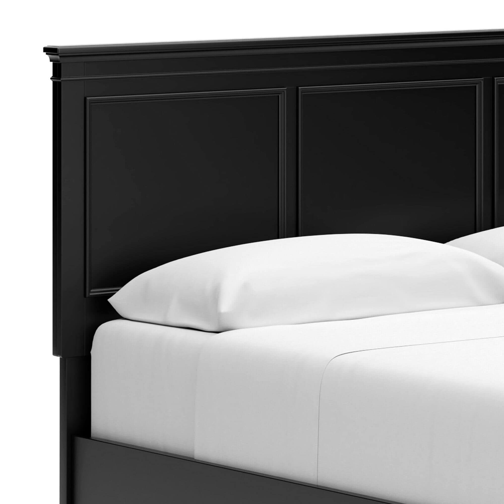 Ashley Lanolee Cal King Panel Bed in BLACK
