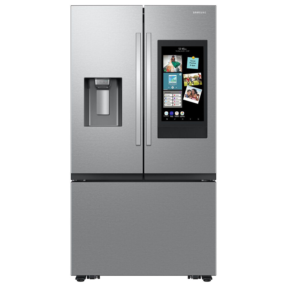 Samsung 30 Cu. Ft. 3-Door French Door Refrigerator with Family Hub in Stainless Steel, , large