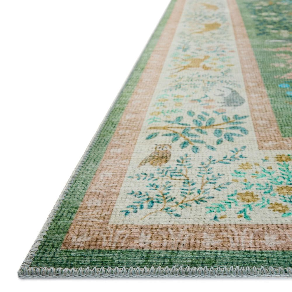 Loloi Canopy Woodland Sage and Blush 2&#39; x 3&#39; Area Rug, , large