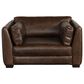 Softline Fulg Leather Maxi Chair in Utah Chestnut, , large