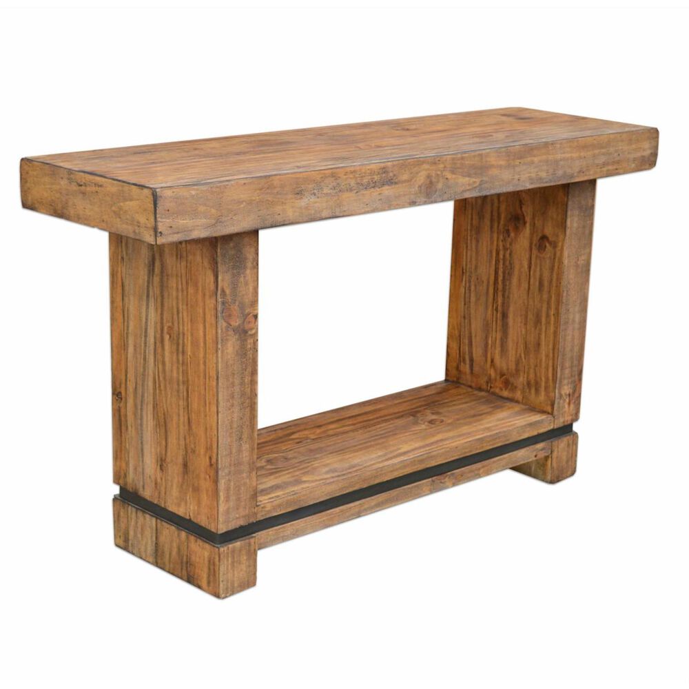 Urban Roads La Jolla Sofa Table in Brazillian Pine, , large