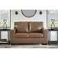 Ashley Bolsena Stationary Loveseat in Caramel, , large