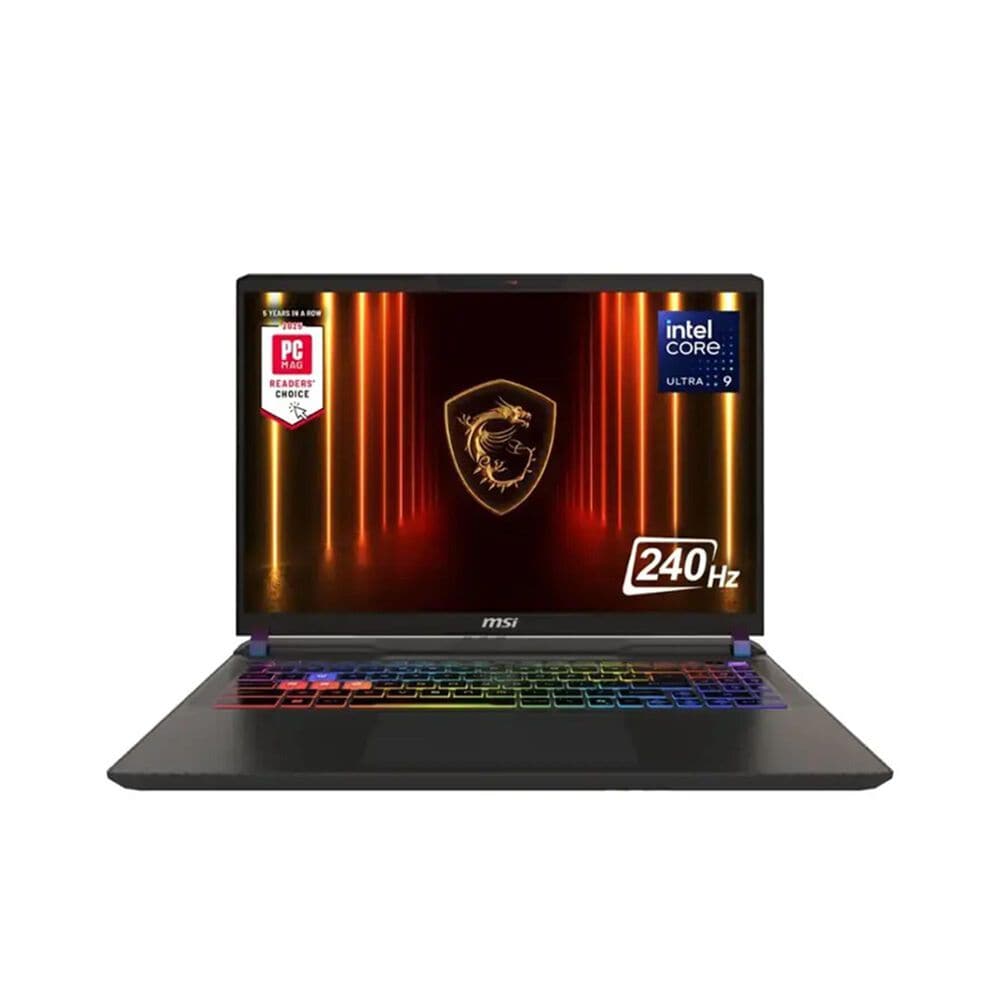 MSI Vector 16 HX AI 16" QHD Gaming Notebook, Intel Core Ultra 9, 32GB RAM, 2TB SSD, GeForce RTX 5070 Ti, Windows 11 Pro, , large