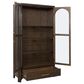 Ashley Radkin Display Cabinet in Burnished Brown, , large