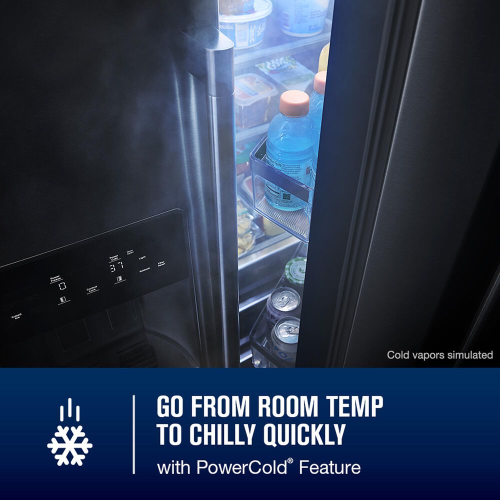 Maytag 20.8 Cu. Ft. Side-by-Side Refrigerator in Stainless Steel, , large