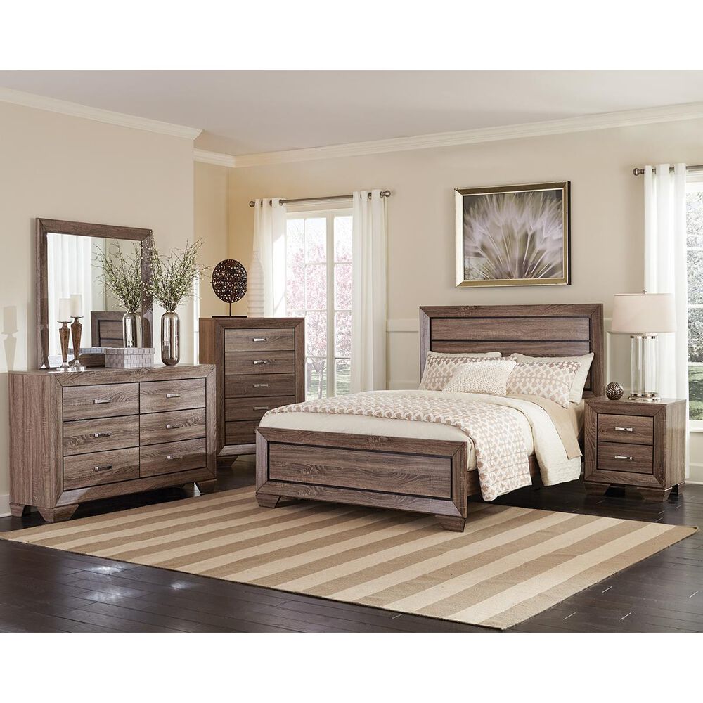 Pacific Landing Kauffman Dresser with 6 Drawers and Tapered Feet, , large