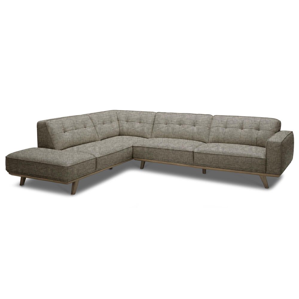 Interlochen 2-Piece Left-Facing L-Shaped Sectional in Gray, , large