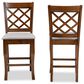 Baxton Studio Aria Counter Height Pub Chair in Walnut Brown (Set of 2), , large