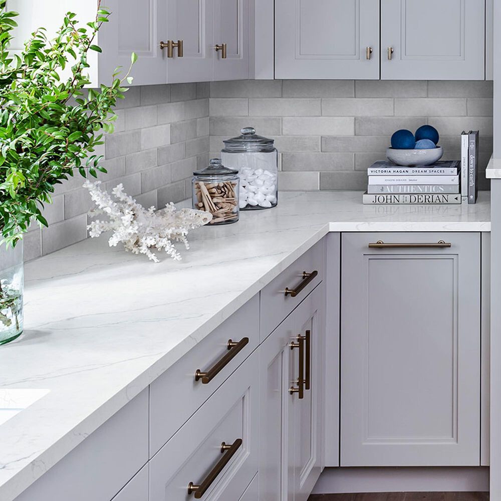 NFM Custom Countertops Calacatta Miraggio Cielo 3cm Quartz Countertop, , large