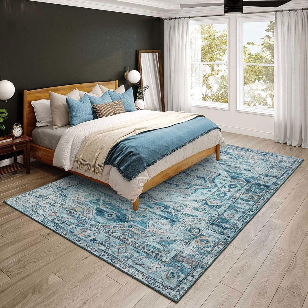 Dalyn Rug Company Jericho 8&#39; x 10&#39; Denim Indoor/Outdoor Area Rug, , large