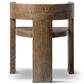 Jennifer Taylor Home Soren Arm Chair in Heritage Medium Dark Brown, , large