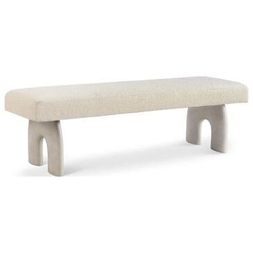 Bernhardt Antibes Upholstered Bench in Pumice, , large
