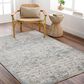 Surya Dresden Taupe, Off-White, Light Gray, Deep Teal, Dusty Sage, Ink Blue and Mustard 12" x 15" Area Rug, , large